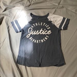 Justice short sleeve shirt